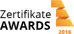 Zertifikate Awards 2016